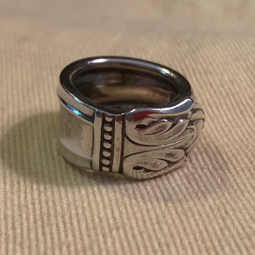 Spoon Ring from Real Silver Cutlery 5